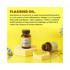 Organic India Flaxseed Oil Veg Capsule 60