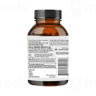 Organic India Liver Kidney Care Veg Capsule 180