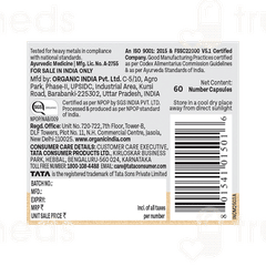 Organic India Osteoseal Veg Capsule 60
