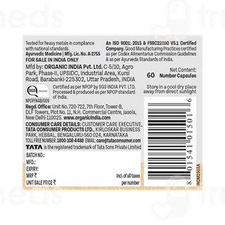 Organic India Osteoseal Veg Capsule 60