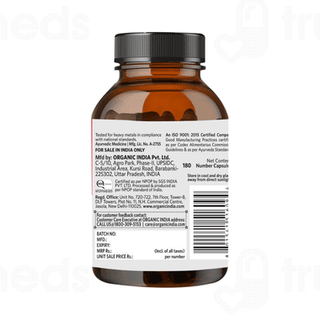 Organic India Sugar Balance Capsule 180