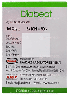 Hamdard Diabeat Capsule 60