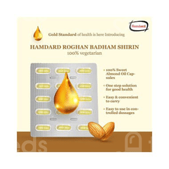Hamdard Roghan Badam Shirin Capsule 60