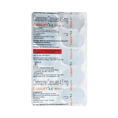 Carilift 4.5 MG Capsule 10 Carilift 4.5 MG Capsule 10