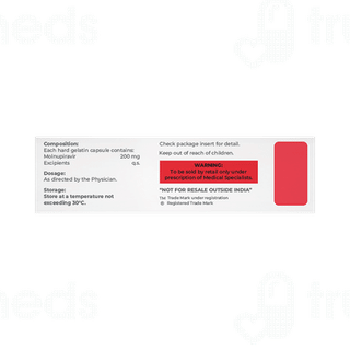 Molviton 200 MG Capsule 10