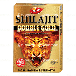 Dabur Shilajit Double Gold Capsule 10