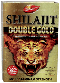 Dabur Shilajit Double Gold Capsule 10