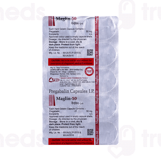 Maglin 50 MG Capsule 10