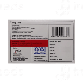 Mitraa 200 Capsule 10