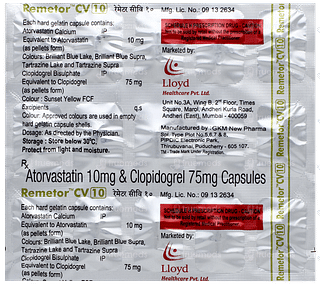 Remetor Cv 10 Capsule 15