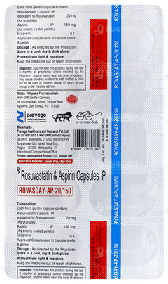 Rovasday Ap 20/150 Capsule 10