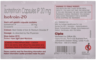 Isoros 20 Capsule 10