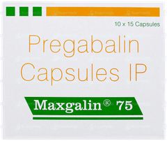 Maxgalin 75 Capsule 15 Maxgalin 75 Capsule 15