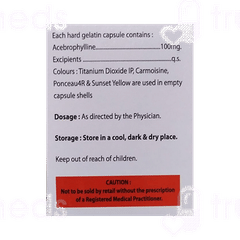 Abrofast 100 Capsule 10 Abrofast 100 Capsule 10