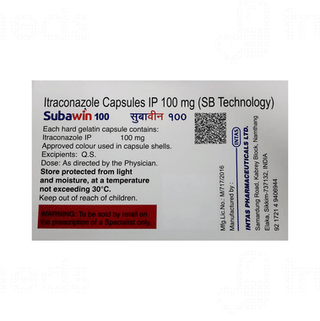 Subawin 100 Capsule 10
