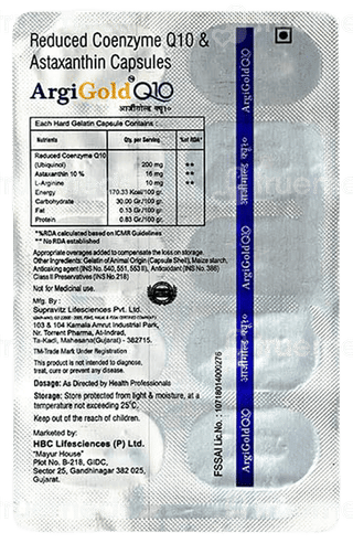 Argigold Q10 Capsule 10