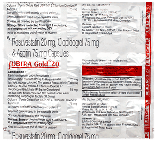 Jubira Gold 20 Capsule 15