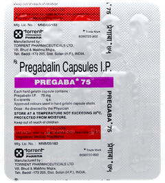 Pregaba 75 Capsule 15 Pregaba 75 Capsule 15
