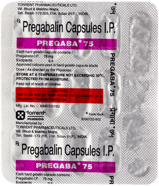 Pregaba 75 Capsule 15