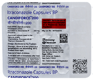 Candiforce 200 Capsule 10