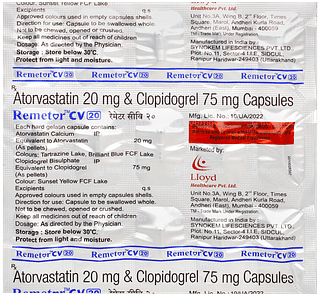 Remetor Cv 20 Capsule 15