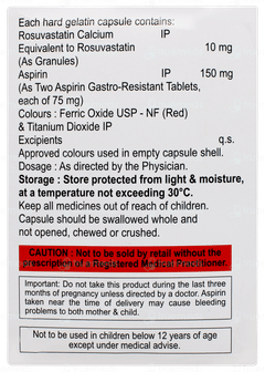 Rosycap Asp 10/150 Capsule 15 Rosycap Asp 10/150 Capsule 15