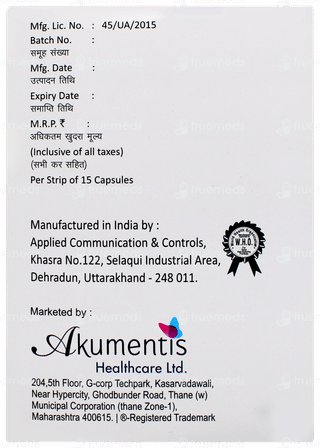 Rosycap Asp 10/150 Capsule 15