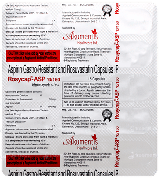 Rosycap Asp 10/150 Capsule 15