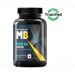 Muscleblaze Fish Oil 1000Mg Capsule 30