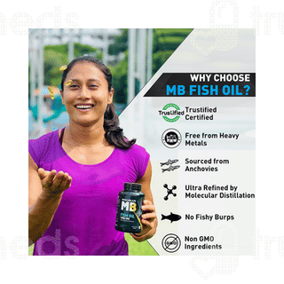 Muscleblaze Fish Oil 1000Mg Capsule 30