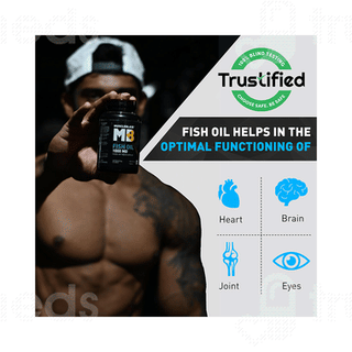 Muscleblaze Fish Oil 1000Mg Capsule 30