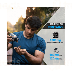 Muscleblaze Fish Oil 1000Mg Capsule 30