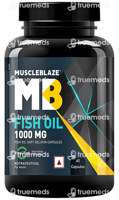 Muscleblaze Fish Oil 1000mg Capsule 60