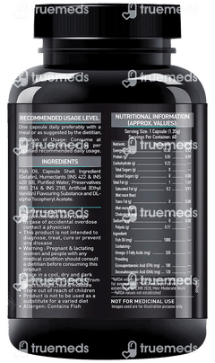 Muscleblaze Mb Fish Oil 1000mg Capsule 60