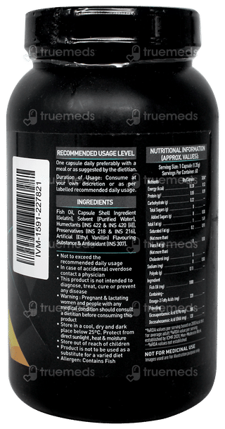 Muscleblaze Mb Fish Oil 1000Mg Capsule 60