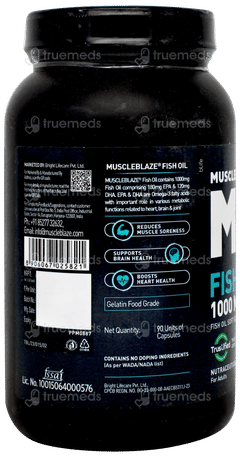 Muscleblaze Mb Fish Oil 1000mg Capsule 90