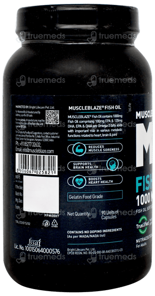 Muscleblaze Mb Fish Oil 1000mg Capsule 90