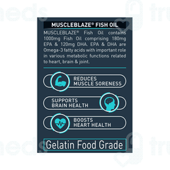 Muscleblaze Mb Fish Oil 1000Mg Capsule 180