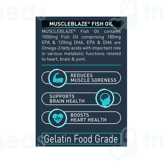 Muscleblaze Mb Fish Oil 1000Mg Capsule 180