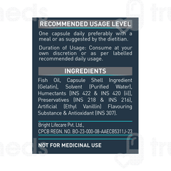 Muscleblaze Mb Fish Oil 1000Mg Capsule 180