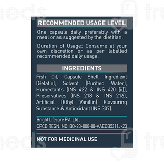 Muscleblaze Mb Fish Oil 1000Mg Capsule 180