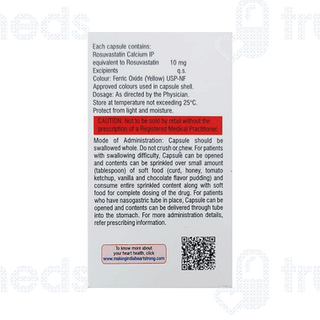 Rosuvas 10 Sprinkle Capsule 30