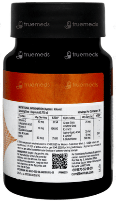 Hk Vitals Glutathione Capsule 30