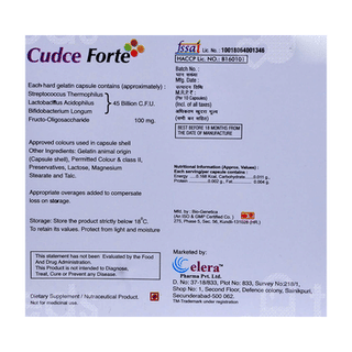 Cudce Forte Capsule 10