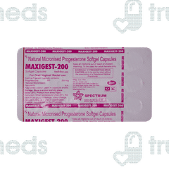 Maxigest 200 MG Capsule 10