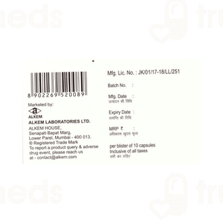 Nervmax D 50/20 Capsule 10