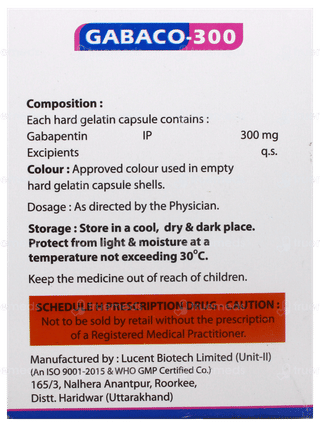 Gabaco 300 Capsule 10