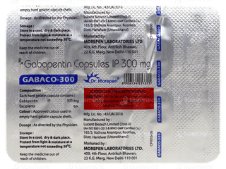 Gabaco 300 Capsule 10