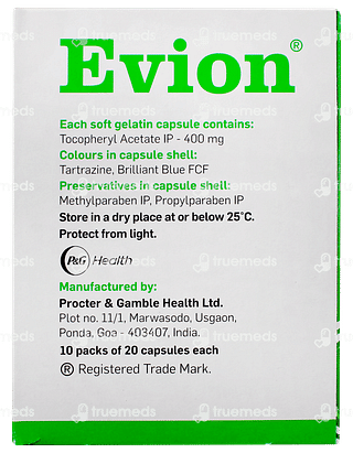 Evion 400 Capsule 20