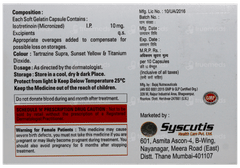 Systroin 10 Capsule 10 Systroin 10 Capsule 10